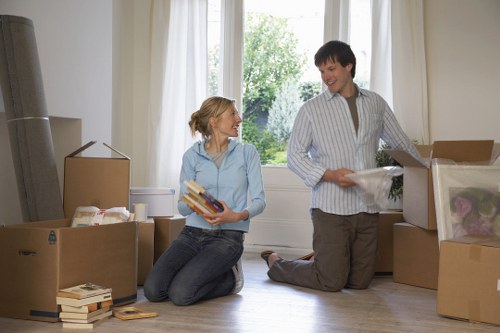 Shoreditch van service transporting furniture and household items