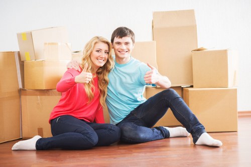 Business relocation packing and unpacking services in Shoreditch office move