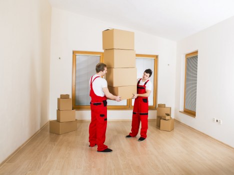 Commercial removals preparation for an office in Shoreditch